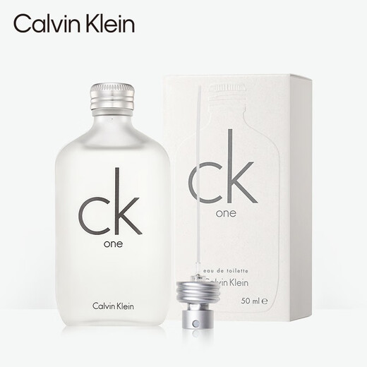 Calvin Klein unisex eau de toilette 50ml CKONE fresh citrus fragrance birthday and New Year gift for boyfriend, girlfriend and wife