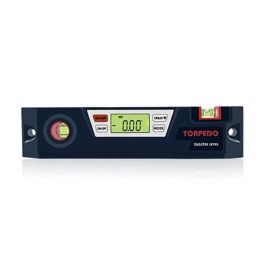 Measuring accurate digital display level ruler electronic inclinometer with magnetic backlight digital display angle ruler slope ruler torpedo level ruler protractor