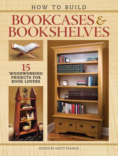【3-6周达】How to Build Bookcases & Bookshelves: 15 Woodwor