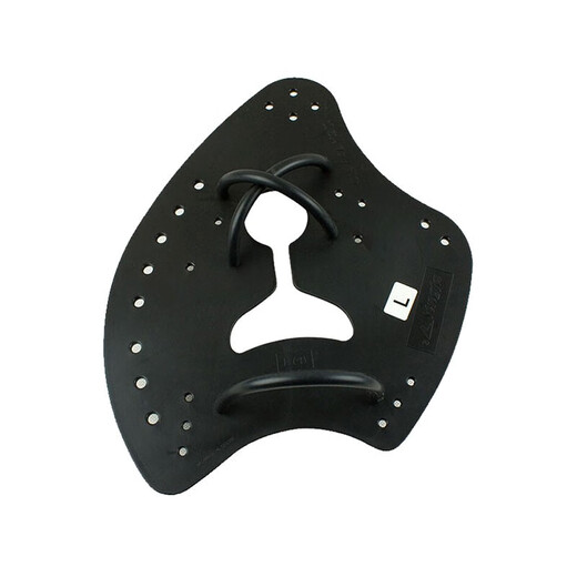 YINGFA hand fins professional swimming equipment for adults and children, swimming training paddling, axe-style paddling, black XS (children)