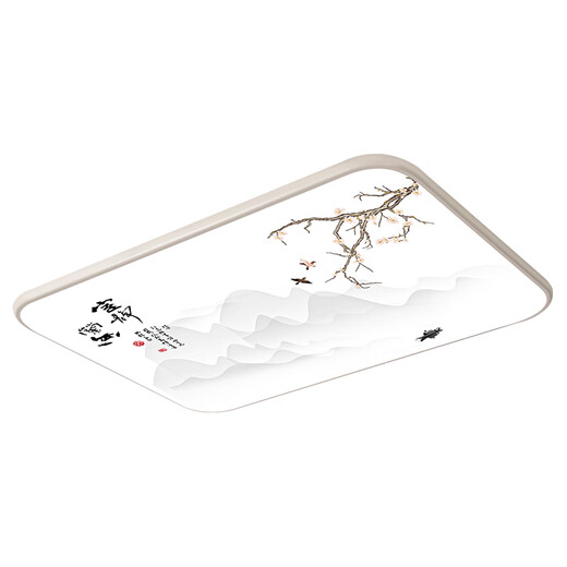 Jihuo ultra-thin and ultra-bright LED ceiling lamp, simple and modern master bedroom lamp, living room lamp, corridor, kitchen balcony lamp, white frame - diameter 30CM white light 24 watts