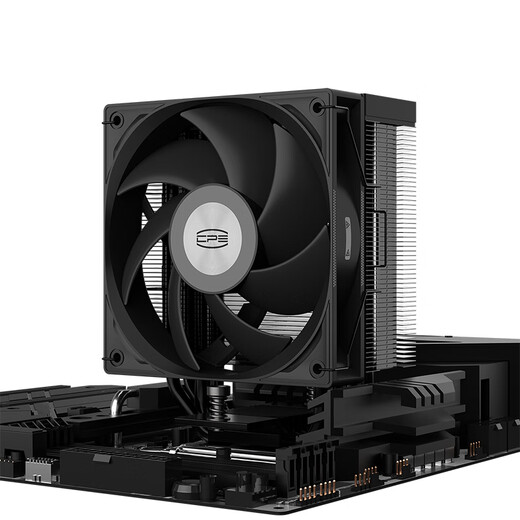 Overclocking 3 (PCCOOLER) RT500 TC BK black matte CPU air cooling radiator (5 heat pipes/high performance fan/triangular wavy fins/1700/AM5)