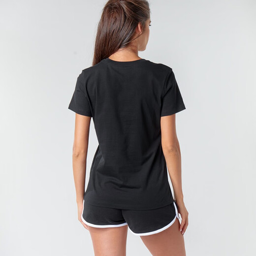 Nike Nike Women's Big Hook Logo T-shirt à cou rond respirant