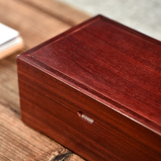 Original Heart Like Snow Rosewood Jewelry Box Solid Wood Jewelry Storage Box Jewelry Box Wooden Jewelry Box Girlfriend 520 Gift for Wife Rosewood Single Board Small Jewelry Box