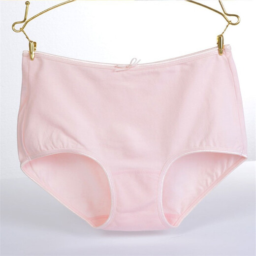 Butterfly Anfen 4-pair underwear women's cotton sweet ladies high waist belly lace shorts women's 13118 975S purple + pink + yellow + skin color XXL (2 feet 4-2 feet 6)