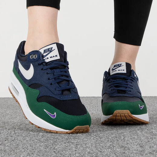耐克（NIKE）新款跑步鞋女鞋2025夏季AIRMAX气垫减震运动鞋时尚轻便透气休闲鞋 DV3887-400/藏青色 36.5