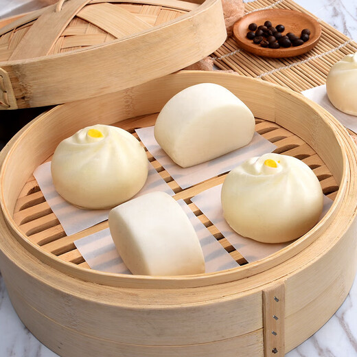 Runqun silicone oil bag bottom paper steamed bun paper baking steamer bread paper disposable oil paper steamer paper round square round 8cm 500 sheets