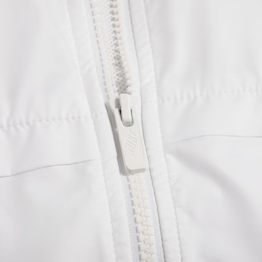Nike (NIKE) Jacket Women's Spring New Casual Outdoor Sports Comfortable Breathable Hooded Quick-Drying Windproof Jacket DM6180-100 White L
