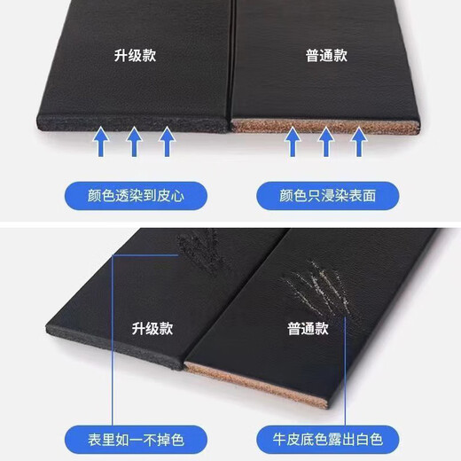 Laorentou (LAORENTOU) men's belt without buckle belt strip cowhide automatic buckle belt business casual men's trouser belt without buckle belt body