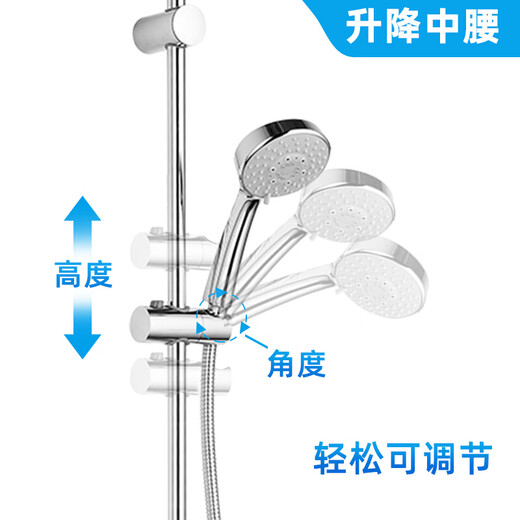 
TOTO bathroom shower top spray faucet handheld shower set dome shower TBW01S04CVD(05-L) dome shower [Facerator + Handheld shower + Top spray]