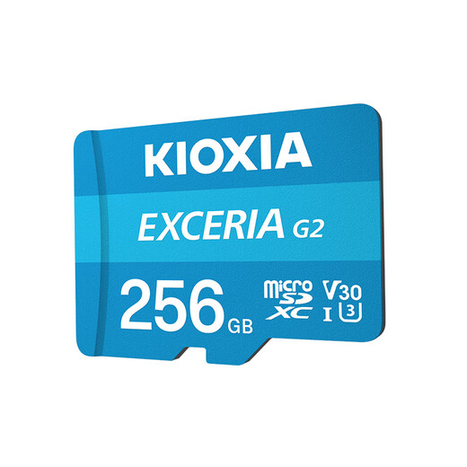铠侠（Kioxia）256GB TF(microSD)存储卡 G2 系列 U3 A1 V30 行车记录仪&安防监控手机专用内存卡