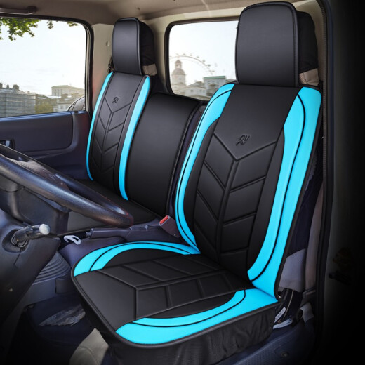 
China National Heavy Truck Ace Tengshi 777B 757B Four Seasons Seat Cushion Fully Surrounded Seat Pack Truck Special Seat Pack Full Leather Light Truck Truck Seat Pack Cushion Single Seat Black and Red Deluxe Edition