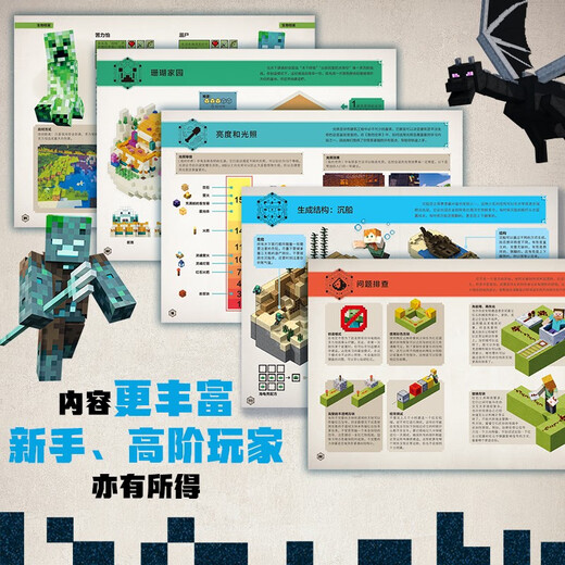 我的世界(战斗、建筑、红石、生存、探索)(5册)   新手全阶段指南 场景化实战 ?收藏级宝典 创意与科技结合 玩家必备暑假作业 一升二暑假衔接 小升初暑假衔接