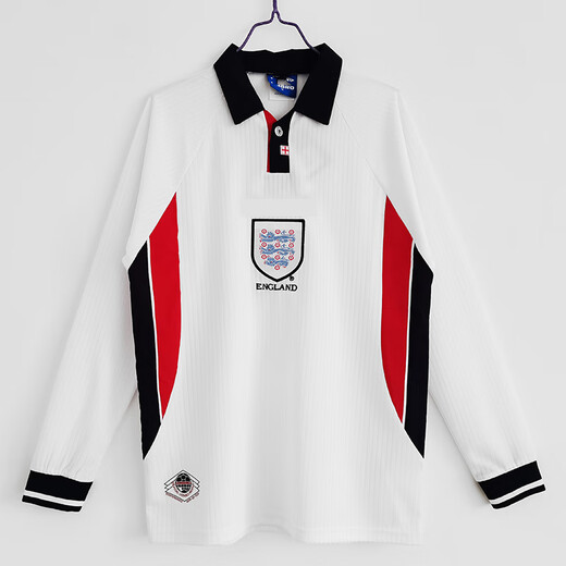 Raft core 1996 season 01 England retro jersey home and away football jersey national team training suit 1996 England away S s