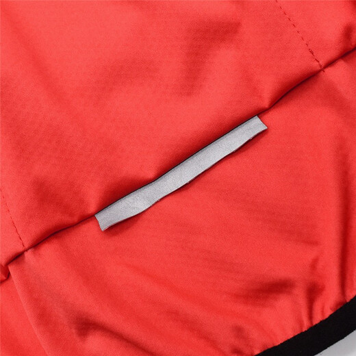 WOSAWE Spring and Autumn Cycling Jacket Long Sleeve Top Windproof Warm Mountain Bike Outdoor Sports Leisure Bicycle Clothes Orange-Red Jacket-BL275 3XL (suitable for 195Jin [Jin equals 0.5 kg] or above)