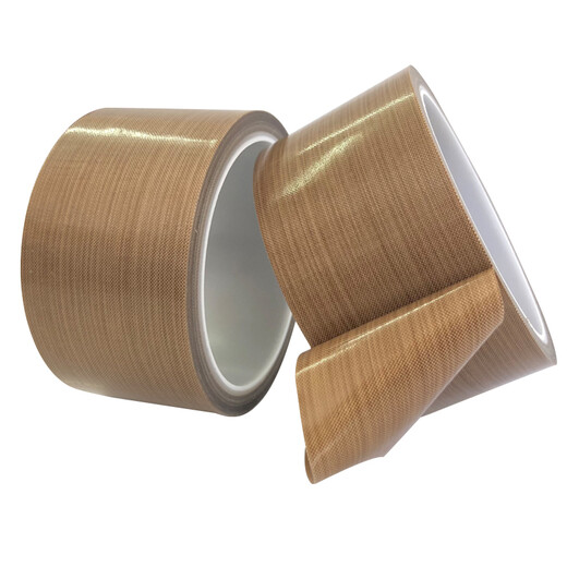 Teflon tape high temperature resistant tape anti-scalding cloth insulation heat insulation cloth sealing machine high temperature cloth Teflon tape 0.18mm thick * 60mm wide * 10 meters