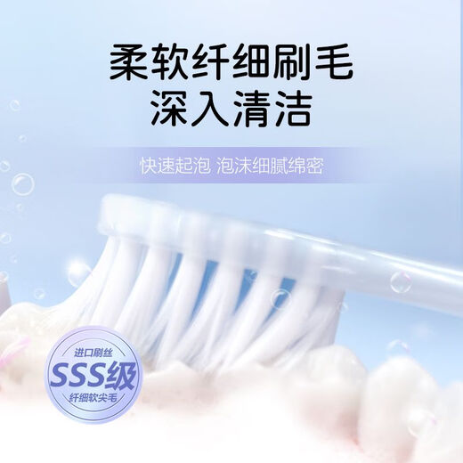 Shuke + Jiyue Toothbrush Shuke soft hair high dense soft silk small head deep cleaning special clothing for men and women couples family clothing Mirubi protection toothbrush 2 pieces