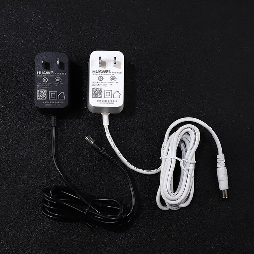 Huawei Honor Box 5.1v2.1a Adaptateur électrique WS831 / M310 / M321 / M330 Câble de charge du routeur 12V-1A (Huawei Black)