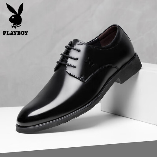 Zapatos de cuero playboy negocio para hombres ropa formal de resorte de primavera de primavera