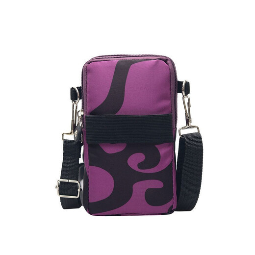 Changyin 2022 new small bag large screen mobile phone bag shoulder crossbody bag women's bag coin purse cloth bag small backpack arm bag wrist bag with earphone hole purple with earphone hole