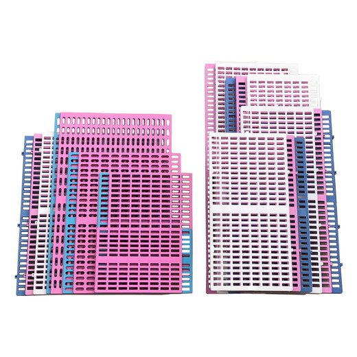 Padres de jaula de perros plástecas plásticas plástecas plásticas para mascotas gato jaula plantilla fugas piso anti-salpicaduras 12595 jaula con 4 piezas 90*30*3