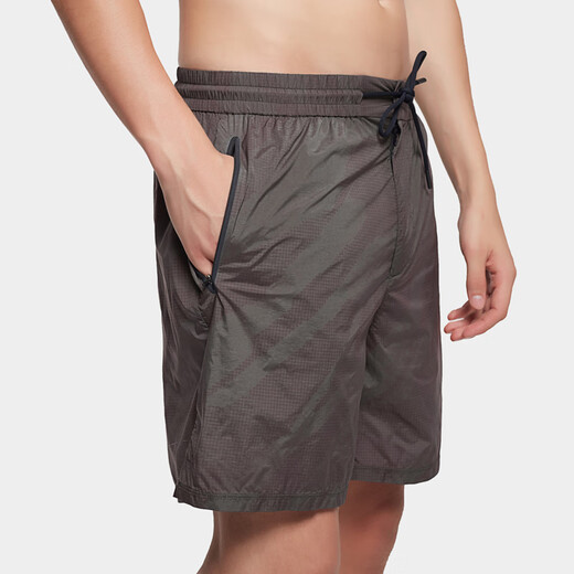 
Particle Fever particle fanatic sports shorts spring and summer men loose and comfortable jogging fitness outdoor casual shorts 12350 brown M