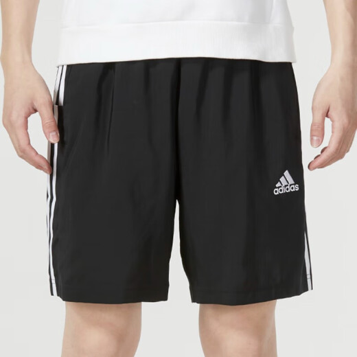 阿迪达斯 （adidas）官方舰店短裤男新款运动裤舒适透气快干跑步健身五分裤休闲裤子 IC1484 M