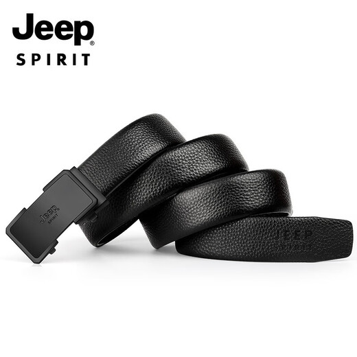 Jeep Spirit Jeep Belt Männer automatische Schnalle Cowide Belt Business Casualhose Geburtstagsgeschenke für Papa und Ehemann