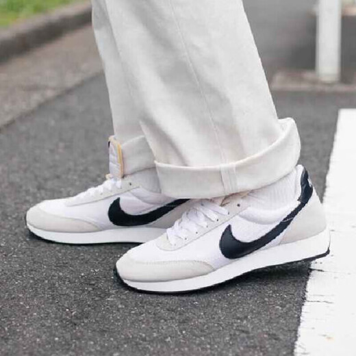 Nike (Nike) Zapatos para hombres Zapatos 2025 Nuevas zapatillas de debut de Summer Waffle zapatos casuales DH1349-100 Retro versátil 43