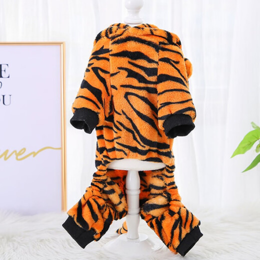 Hanhan Paradise Dog Clothes Autumn and Winter Transformation Clothes Teddy Medium Dog Cat Four-Legged Clothes Pet Clothes L Size [Recommended 8-11Jin [Jin equals 0.5kg] refer to bust and back length]