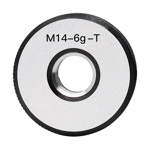 Ha thread M metric thread ring gauge coarse thread pass and stop gauge ring gauge pass and stop gauge thread ring gauge M6 6g