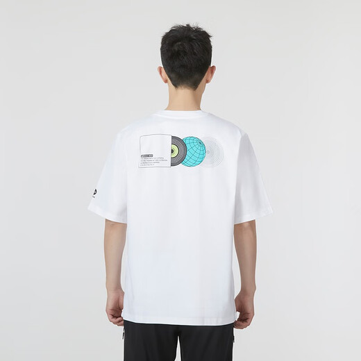 Adidas neo kurzärmelige sommers sommer komfortable atmungsbekleidung modische und vielseitig losen lässige obere halbärmelte t-Shirt HC9717/White Loose L