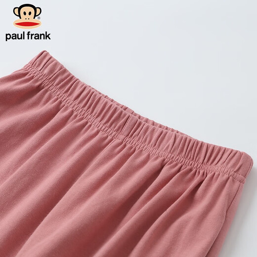 PAUL FRANK Big Mouth Monkey Couple Spring and Autumn Pajamas Women's Pure Cotton Long Sleeve Suit Cotton Fashion Printed Casual Women's Home Clothing