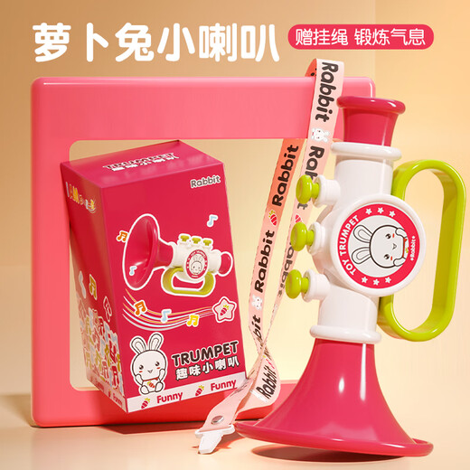 鑫思特（XST）儿童小喇叭玩具吹吹乐婴儿可吹迷你口琴宝宝口哨乐器挂绳生日礼物