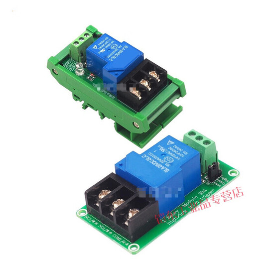 1 channel 4 channels 30A with optocoupler isolation supports high and low level trigger relay module 12V24V high current 1 channel rail version 5V