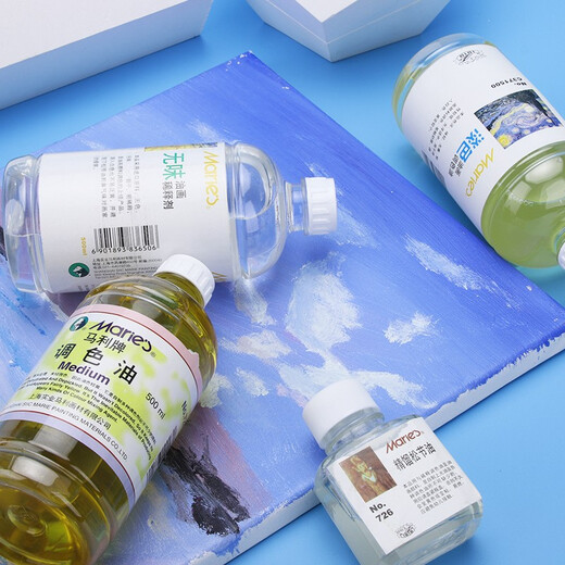 Marley Marke Färbung Ölölmalerei Pigmentreinigung Reinigungsreinigung flüssiger farblose geruchlose Lumineszenzölmalerei verdünnte Nassreinigung Flüssiges Barrel Materialöl PSOPOWER TONER FÄLLEN OIL 500 ml [Nr. 727]