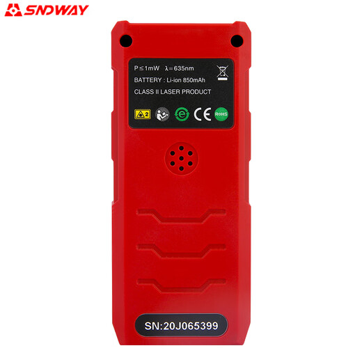 Shendawei Laser Range Finder Infrared Room Measuring Meter High Precision Handheld Infrared Range Finder SW-DA100 (Charging Voice Model)