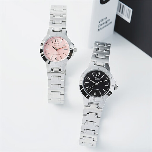卡西欧（CASIO）复古简约休闲百搭防水指针都市学生女表LTP-1177A-1A 3A 石英表 LTP-1391D-7A