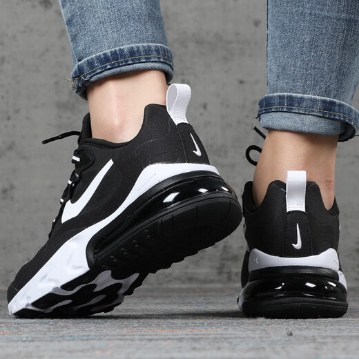 耐克（NIKE）夏季新品女鞋AIR MAX270 REACT气垫鞋舒适休闲缓震耐磨透气运动鞋 CI3899-002 35.5