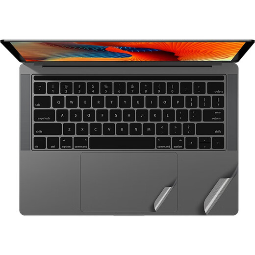 El taller Diyi es adecuado para la nueva membrana de la muñeca de la computadora portátil Apple MacBook Air13 Air13.3 Película protectora de muñeca Touch Membrane + Wrist Guard A1466