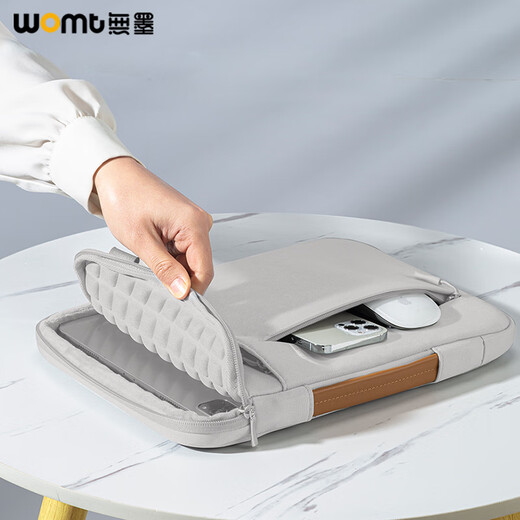 WOMT laptop bag is suitable for Apple macbook air13-inch pro14 Huawei matebook14s Lenovo Xiaoxin air liner bag protective cover with portable