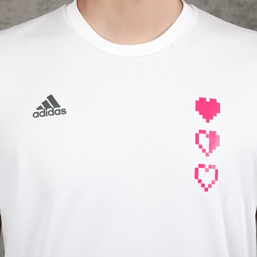 Adidas men's sports training casual comfortable breathable short-sleeved T-shirt FK1591 FL6824 M