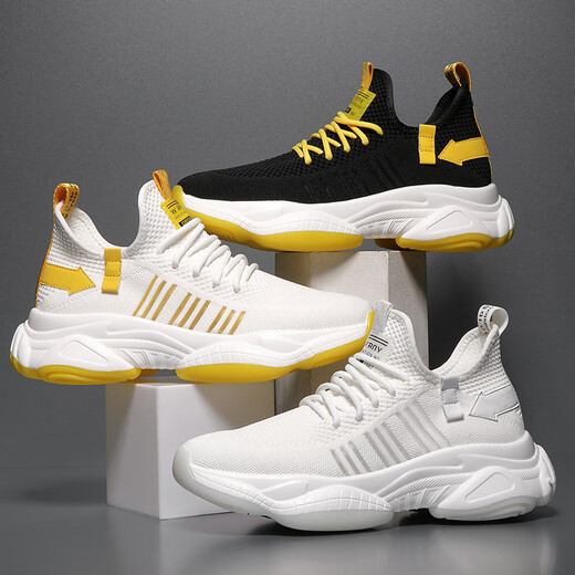 Wanmando zapatos para hombres de gran tamaño extra de gran tamaño 46 deportes y zapatos casuales para hombres 47 zapatos de papá 48 zapatos de malla transpirable 49 zapatos para correr 9902 negro 38