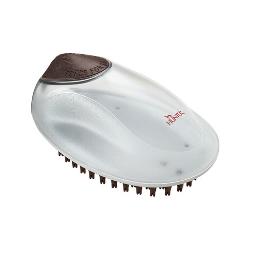 HUNTER German imported dog bath cleaning massage two-in-one silicone combing cat and dog artifact massage comb bath massage combing three-in-one health care comb