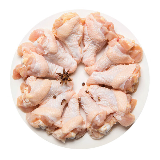 Huadu Food Single Frozen Chicken Wings 2Jin Jin is equal to 0.5kg/bag frozen export grade barbecue chicken wing ingredients braised ingredients