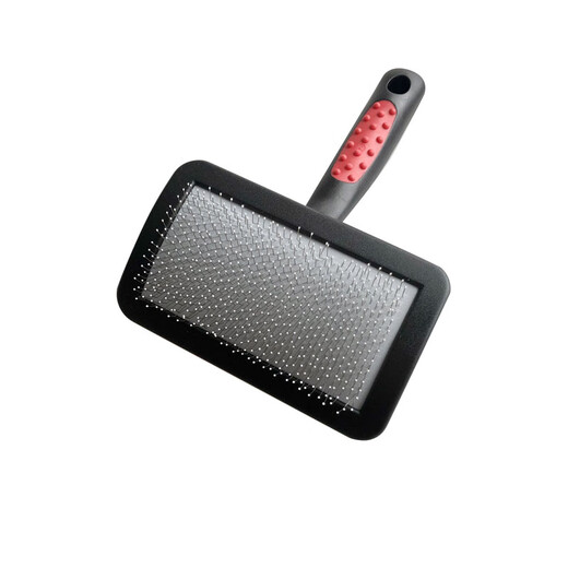 Chuanji cat pain-free comb, dog comb, pet hair pulling and knot opening beauty fluffy needle comb NHP125 (with magic beads soft needle-L size)