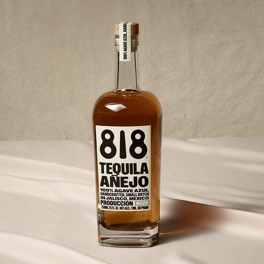 詹娜818龙舌兰洋酒 tequila龙舌兰酒 银标龙舌兰调酒基酒  818龙舌兰 詹娜818陈酿龙舌兰 750mL 1瓶