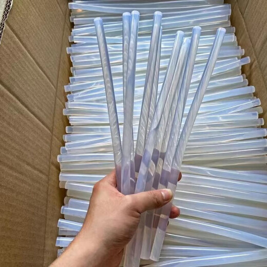 Meikejie high viscosity hot melt glue stick glue strip 7mm11mm self-adhesive hot melt glue transparent handmade diy solid glue special sticky 3 pieces 7*150mm standard glue strip super high viscosity