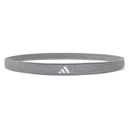 Adidas Sports HairBand Hommes et femmes Sweat-Absorbing Band Anti-Perspirant Belt Running Sweat Guide Basketball Sweat Sweat Sweat Anti-Sweat Tie Strap Adac-16203gr Grey Package unique