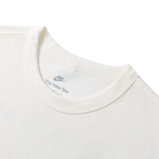 
Nike (NIKE) short-sleeved men's summer cotton sweater breathable comfortable round neck loose printed trendy casual student T-shirt HF6172-133 L /175/92A
